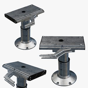 Height Adjustable Ship Seat Support Stand