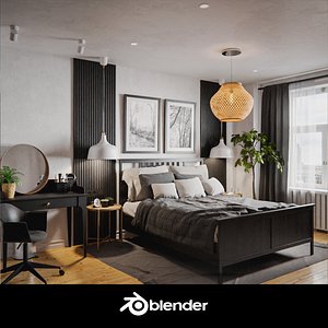 IKEA bedroom interior