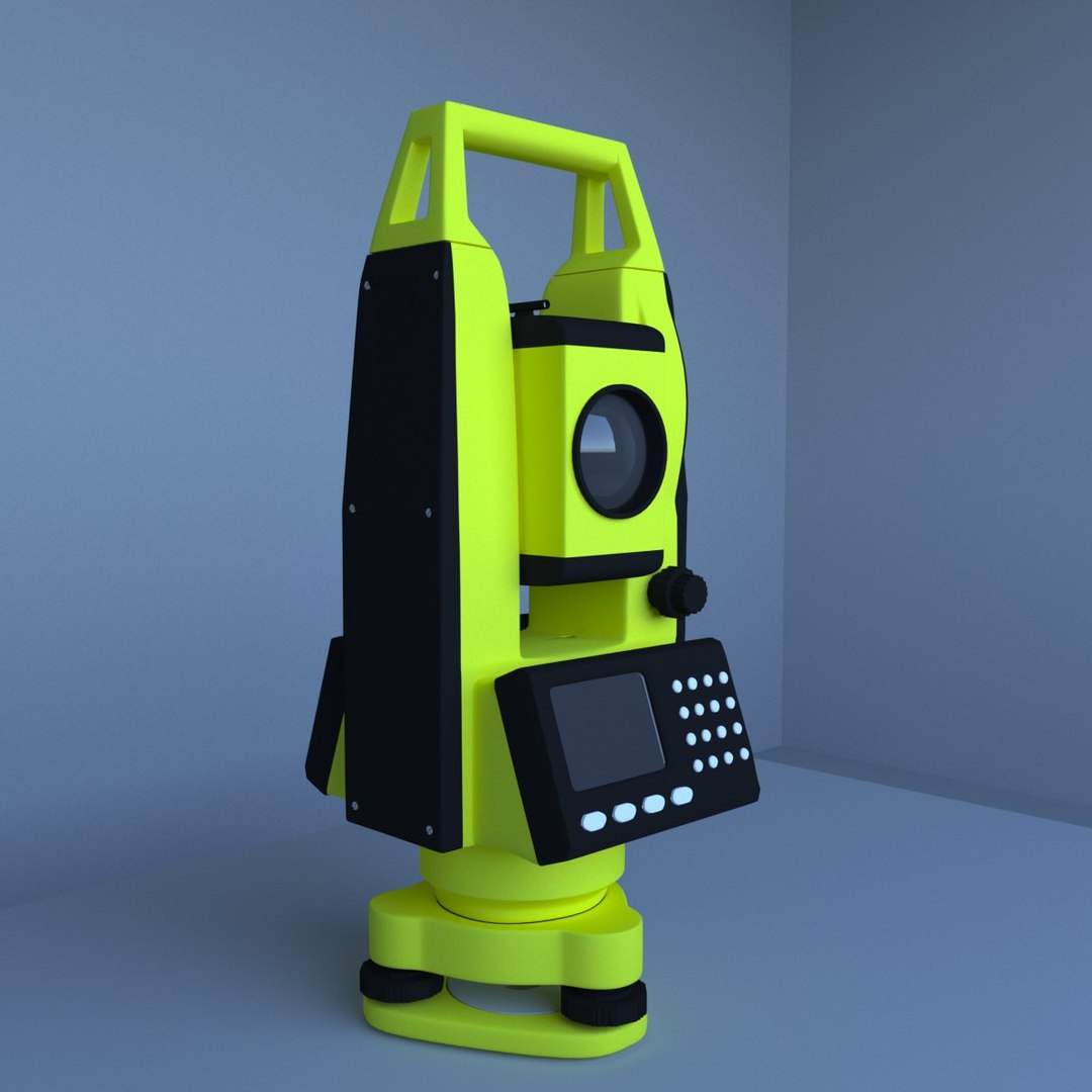 Total Tacheometer 3D - TurboSquid 1274240