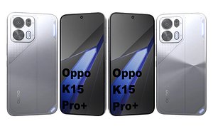 Oppo K15 Pro Plus Black 3D model