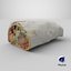 3D model Burrito Half 02