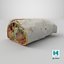 3D model Burrito Half 02