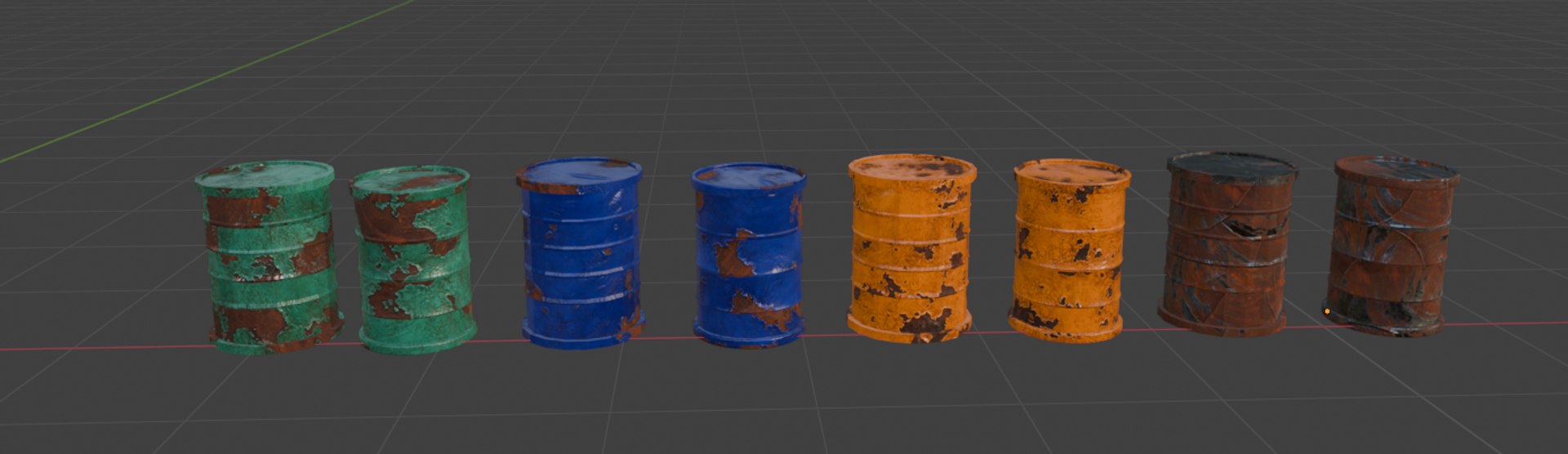 Low Poly barrels 3D model https://p.turbosquid.com/ts-thumb/57/SMmPjc/7q/blenderall/png/1726788304/1920x1080/fit_q87/2cecd5ceb7e9fd5b7cb0c7366369535e61570d7f/blenderall.jpg