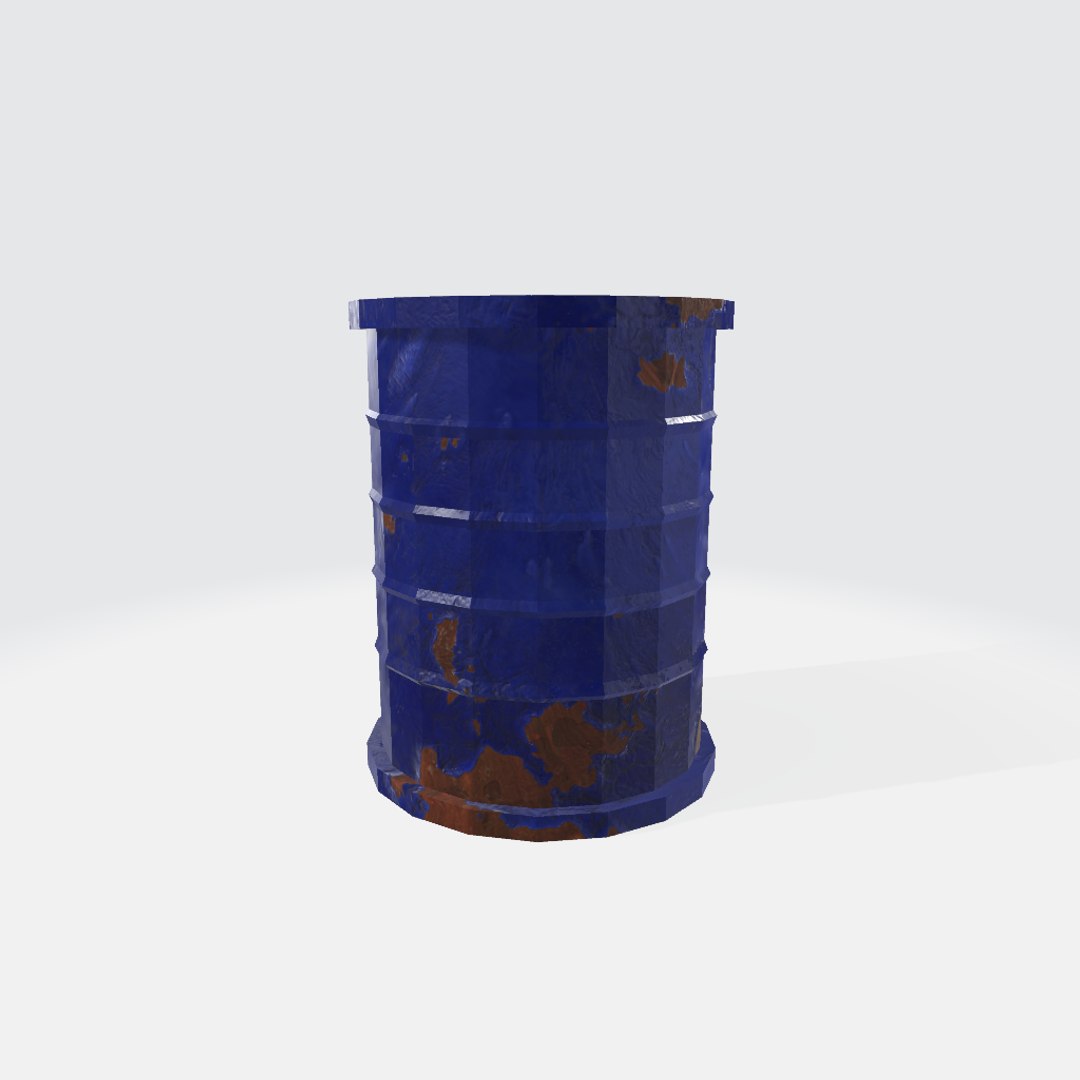Low Poly barrels 3D model https://p.turbosquid.com/ts-thumb/57/SMmPjc/9l/1klowpolydblue/png/1726788313/1920x1080/fit_q87/4d5016bf9c4ce180aeff018d2850d40ca5199231/1klowpolydblue.jpg