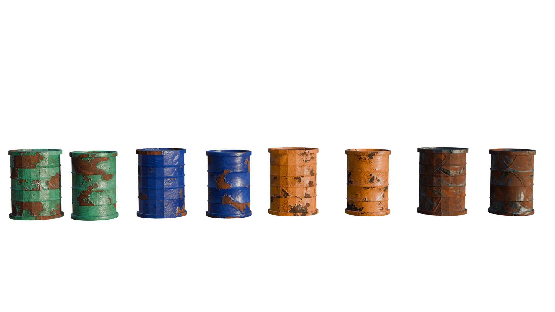 Low Poly barrels 3D model https://p.turbosquid.com/ts-thumb/57/SMmPjc/vw/alllrendereve/png/1726789686/1920x1080/fit_q87/c76945cbe4644c8560fa657ed91b26b2fb3d44f9/alllrendereve.jpg