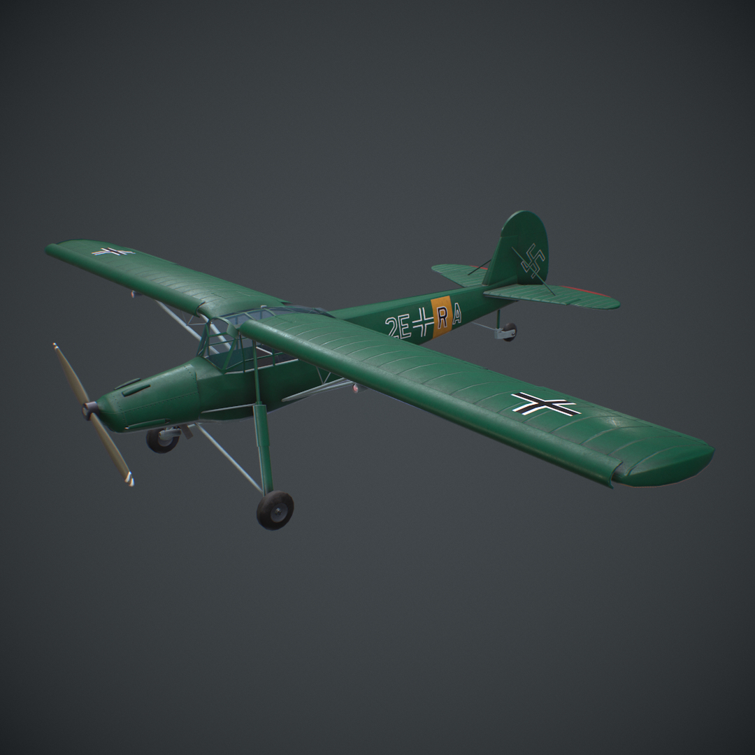 Fieseler fi 156 storch 3D model - TurboSquid 1456810