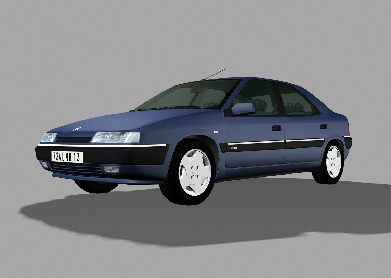 Citroen xantia vsx 3D - TurboSquid 1672144