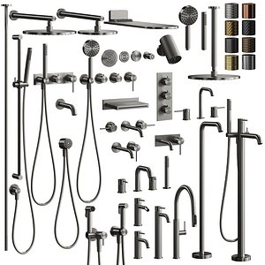 Gessi316 with 5 types of patterns 3D model