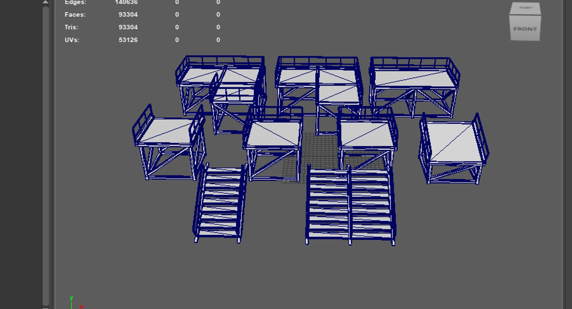 Modular Platform 3D Model Model - TurboSquid 2461806