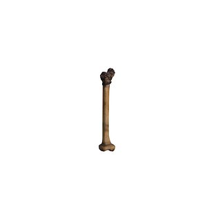 3D model Medieval Bone Torch