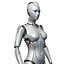 Female Cyborg Robot