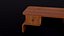 Silla De Madera Con Mesa De Centro