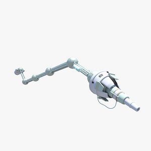 3d robot arm laser model