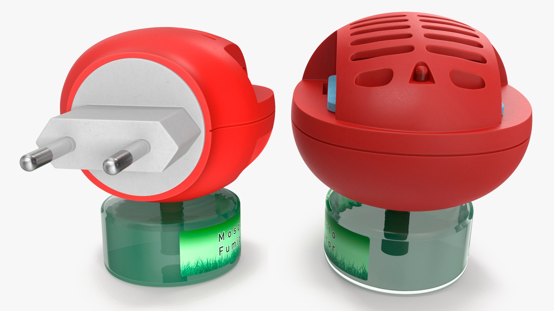 Indoor Mosquito Fumigator Heater Red 3D Model - TurboSquid 2182964