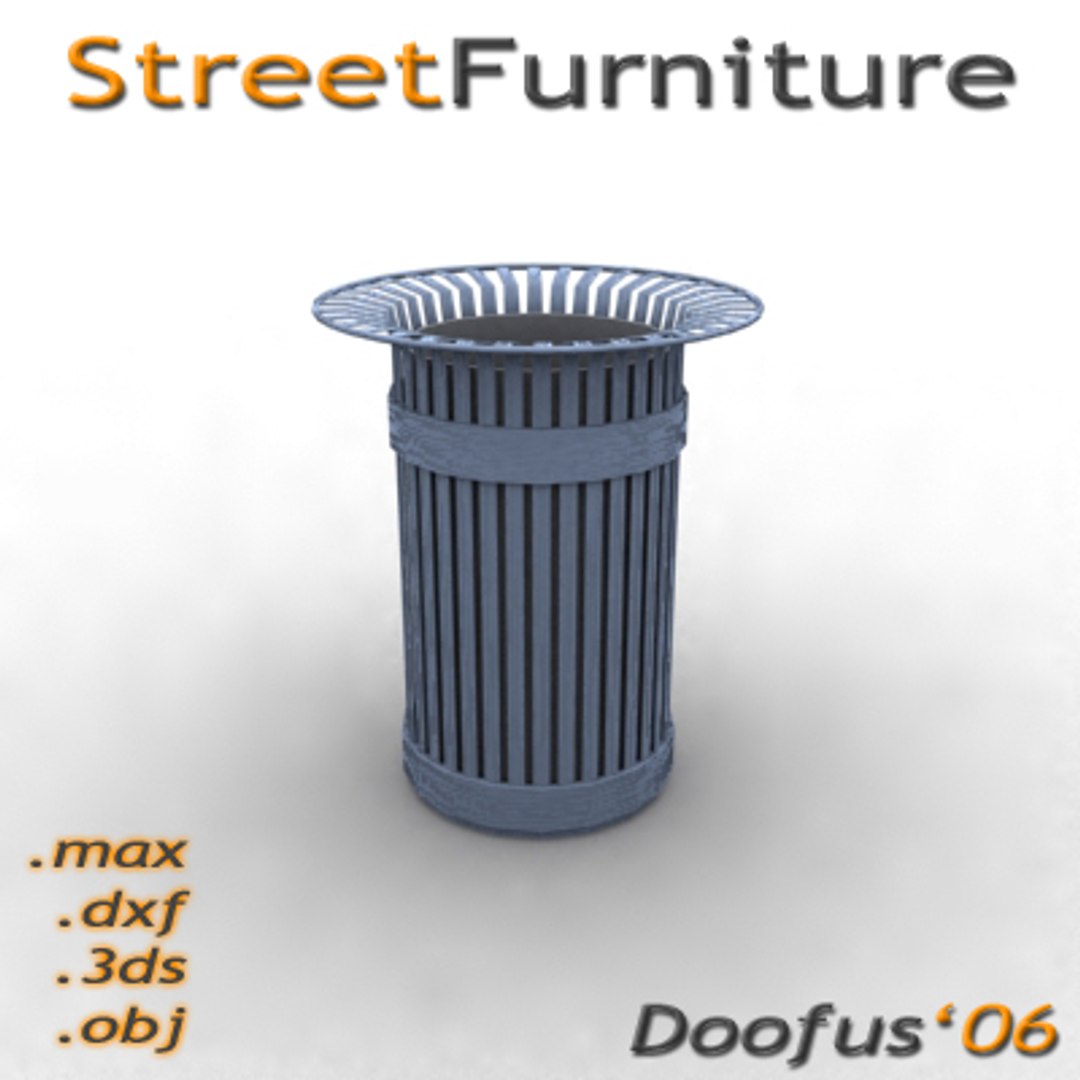 street furniture - 3d model https://p.turbosquid.com/ts-thumb/57/jhB5lK/bsP0f4uj/bin02/jpg/1136760311/1920x1080/fit_q87/5c7c373b6f518d0b88dfc033afe3807ae1d15a45/bin02.jpg