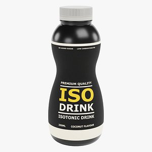 3D Isotonic Drink model