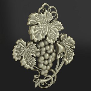 relief vine 3d model