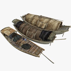 3dsmax chinese boat 2