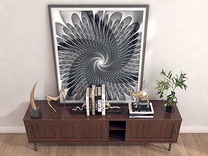 3D model tv stand