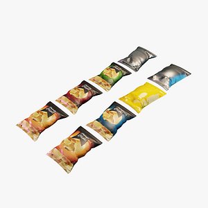 Potato Bag - snack Bag - chip bag - potato chip