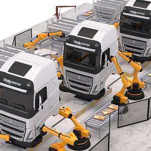 Truck Factory model