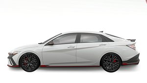 Hyundai Elantra 2023 3D model