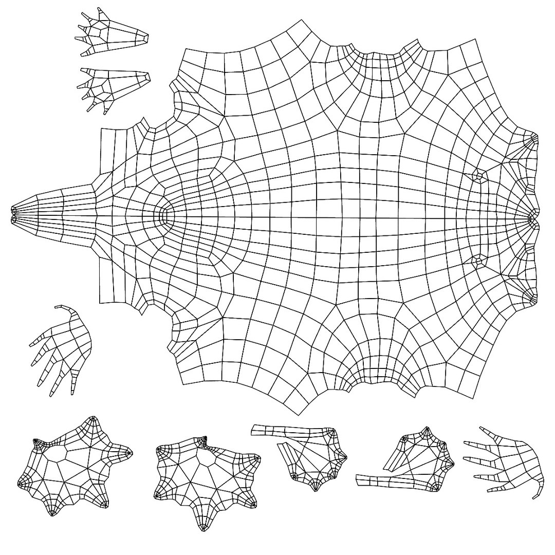 Base Mesh Mole 3d C4d