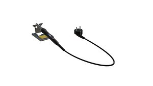 soldering iron with display