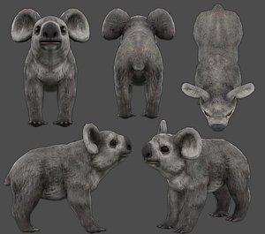 koala Low-poly