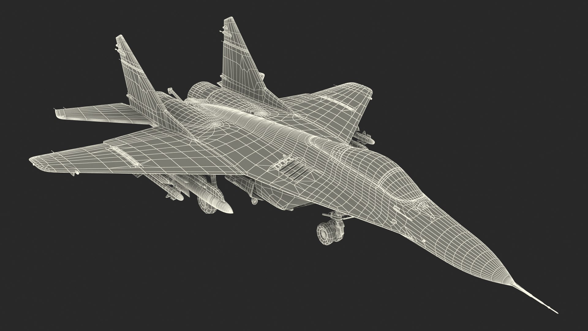 3D MiG 29 Fighter Aircraft with X-31PM Supersonic Missile https://p.turbosquid.com/ts-thumb/57/ysFJNE/86/mig29fighteraircraftwithx31pmsupersonicmissilemb3dmodel057/jpg/1654763552/1920x1080/fit_q87/6a9aee98c5e957b7b99b3dbfc5b02709f6ef613d/mig29fighteraircraftwithx31pmsupersonicmissilemb3dmodel057.jpg