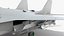 Kampfflugzeug MiG 29 mit Überschallrakete X-31PM