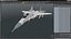 Kampfflugzeug MiG 29 mit Überschallrakete X-31PM