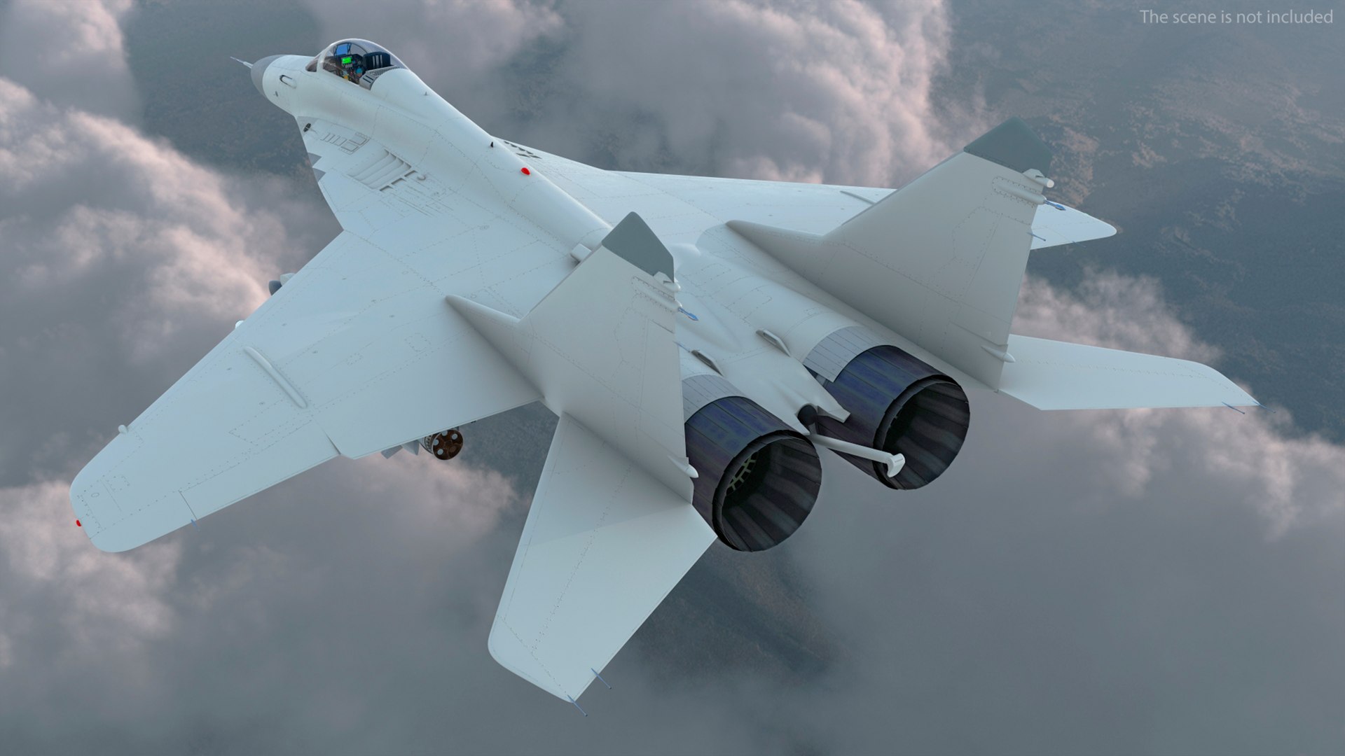 3D MiG 29 Fighter Aircraft with X-31PM Supersonic Missile https://p.turbosquid.com/ts-thumb/57/ysFJNE/yf/mig29fighteraircraftwithx31pmsupersonicmissilemb3dmodel004/jpg/1654763363/1920x1080/fit_q87/655c805715abf82a4ab16e18186299245614ae88/mig29fighteraircraftwithx31pmsupersonicmissilemb3dmodel004.jpg
