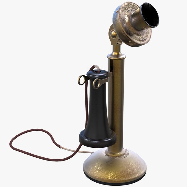 american bell telephone 3D model