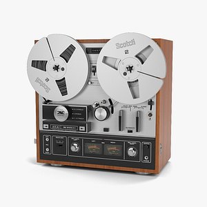 Tape Recorder 3ds Max Models for Download