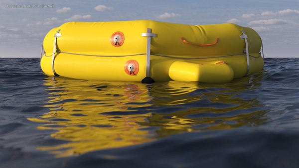 modelo 3d Balsa inflable de rescate - TurboSquid 2315051