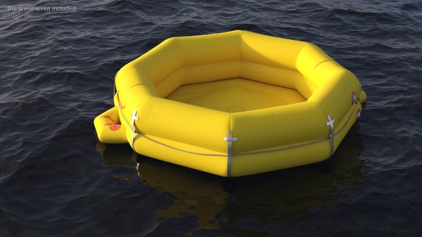 modelo 3d Balsa inflable de rescate - TurboSquid 2315051