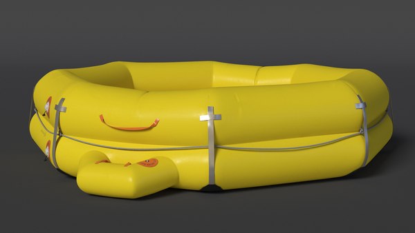 modelo 3d Balsa inflable de rescate - TurboSquid 2315051