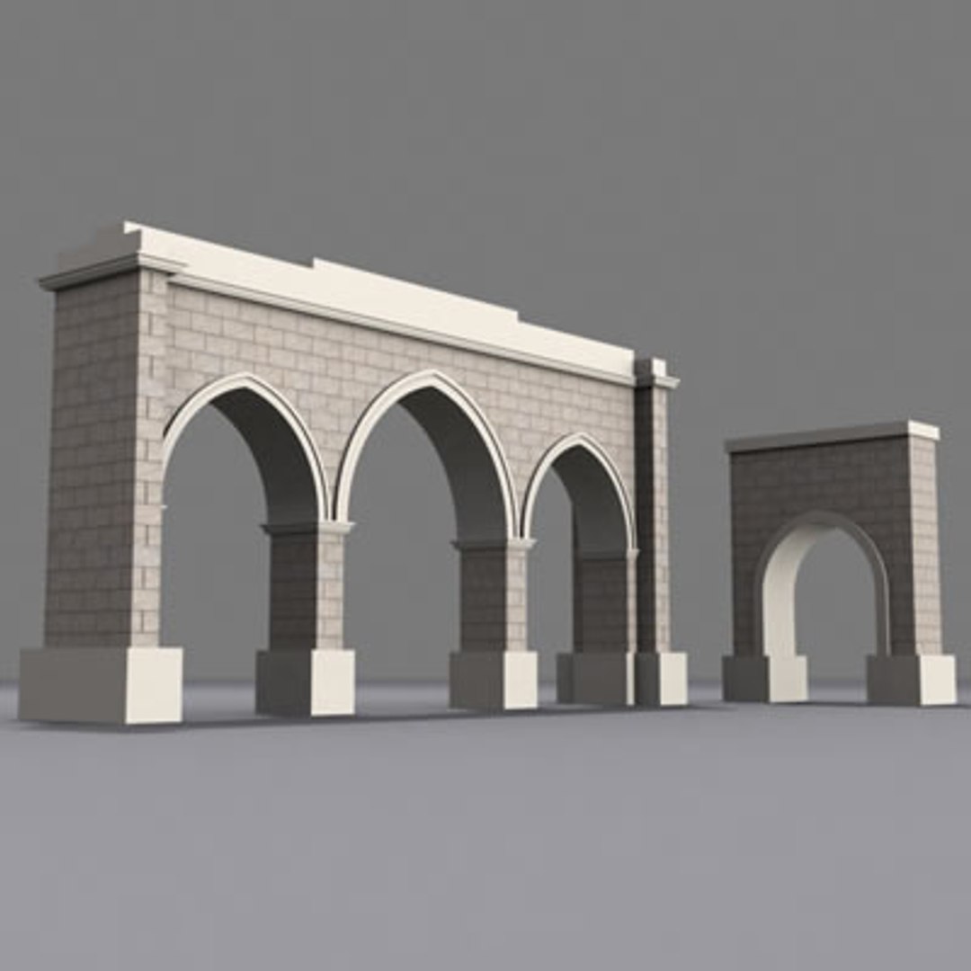 3d Model Gate Architectural