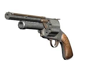 lemat revolver 3d max