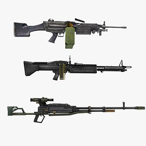 Weapon Machine gun Kord M249 M60