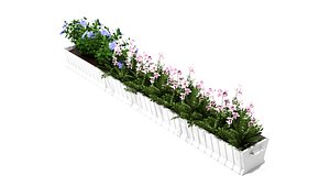 3D potted plant