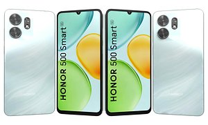 Honor 500 Smart 5G Ocean Cyan 3D model