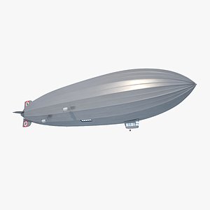 3D hindenburg zeppelin -
