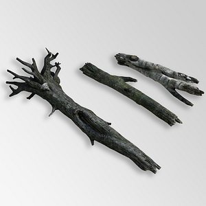 fallen trees lowpoly