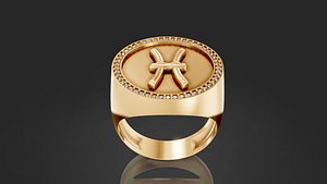 Pisces ring