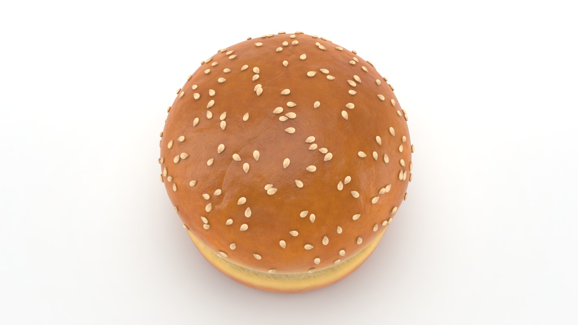 3d Hamburger Bun Turbosquid 2020209