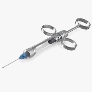 3D model dental syringe