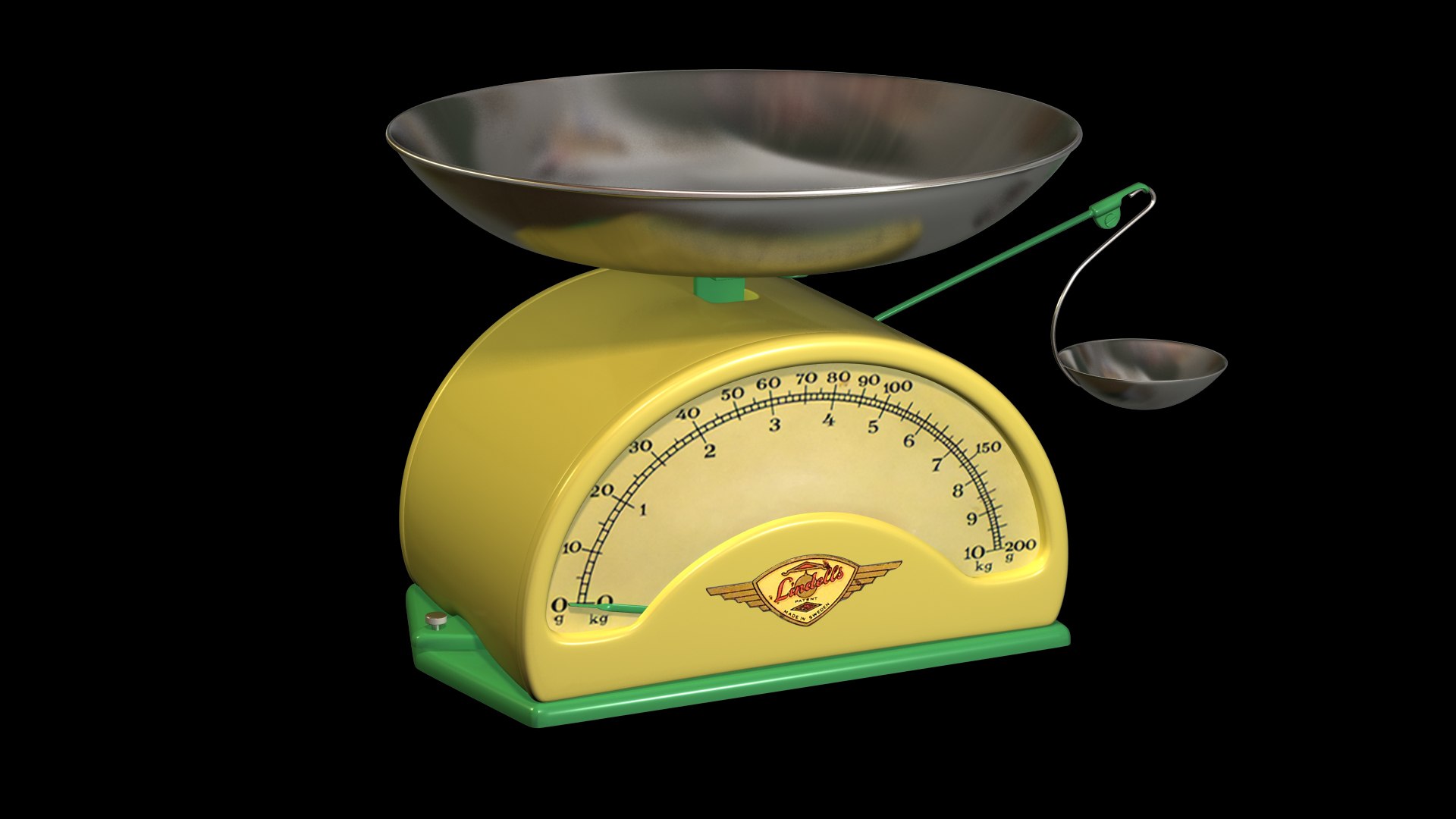 3d Model Analog Scale