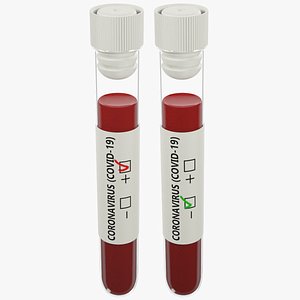 Coronavirus Test Tubes Collection V1